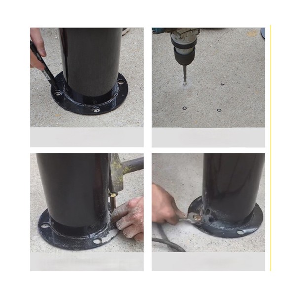 Cọc tiêu thép Nhật Quang 03 có phản quang cảnh báo giao thông