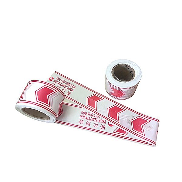 Cuộn rào chắn cấm vào 2 lớp màu trắng đỏ