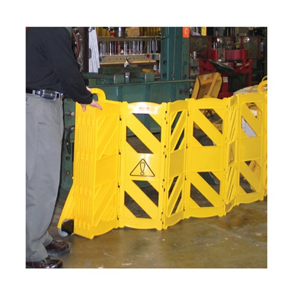 Hàng rào nhựa gấp gọn 004 cảnh báo, tiện lợi, gọn gàng giải pháp an toàn cho khu vực nguy hiểm