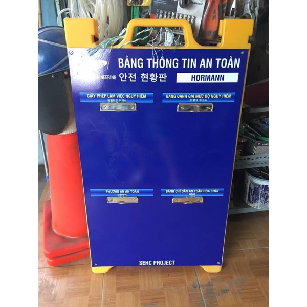 Bảng biển cảnh báo chữ A Hàn Quốc