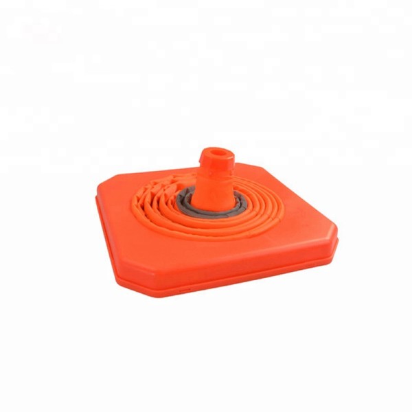 Cọc tiêu chóp nón giao thông co rút Hàn Quốc 48cm