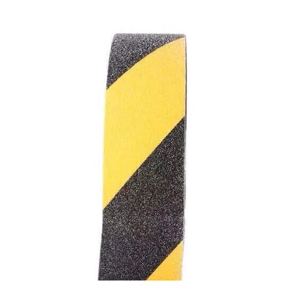 Cuộn băng dính dán sàn chống trơn trượt vàng đen 30m