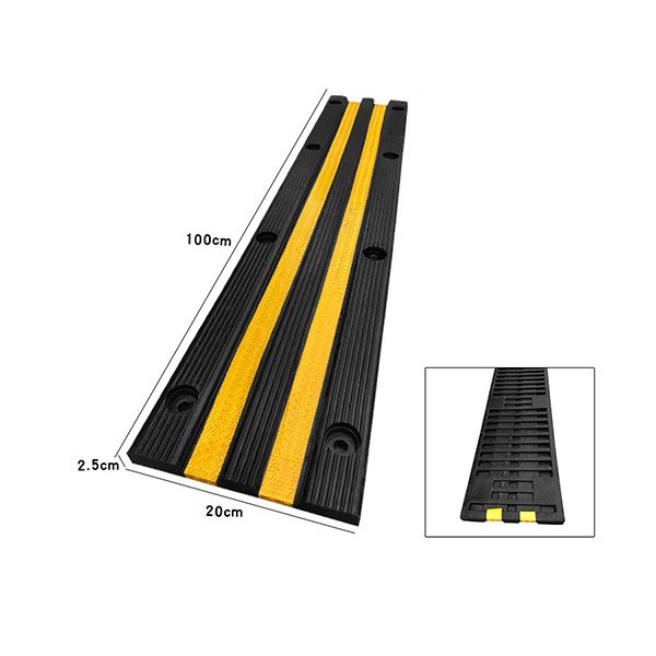 Ốp tường chặn lùi xe cao su dài 100 cm