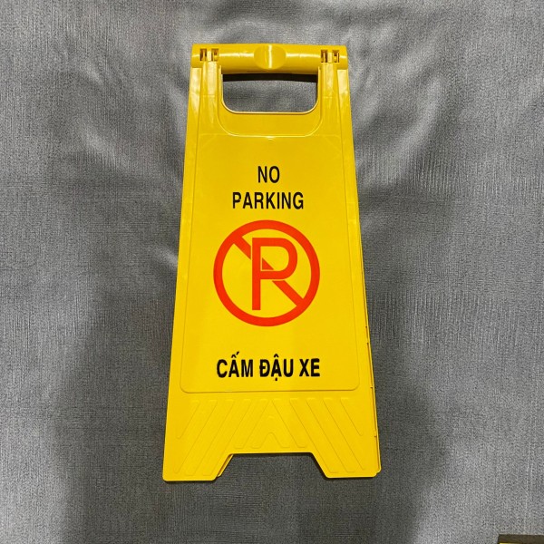 Biển bảng cảnh báo chữ A Cấm Đậu Xe