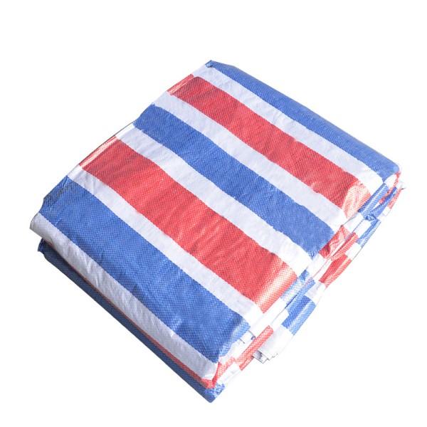 Bạt kẻ xây dựng, bạt dứa, bạt sọc đỏ xanh trắng bán theo mét dài