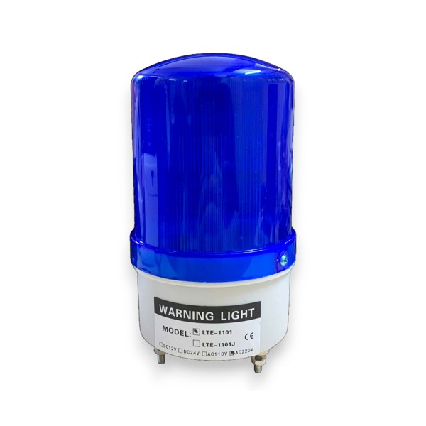 Đèn cảnh báo khẩn cấp 220V không còi màu xanh