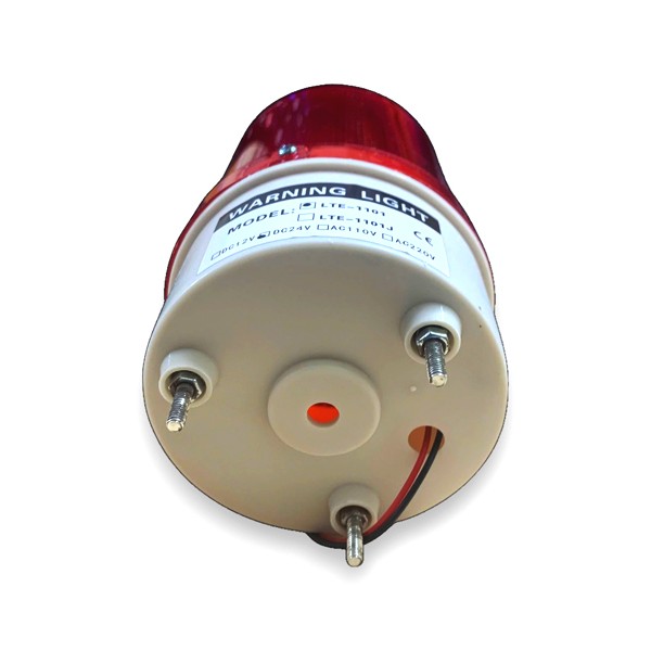 Đèn cảnh báo khẩn cấp 24v không còi màu đỏ