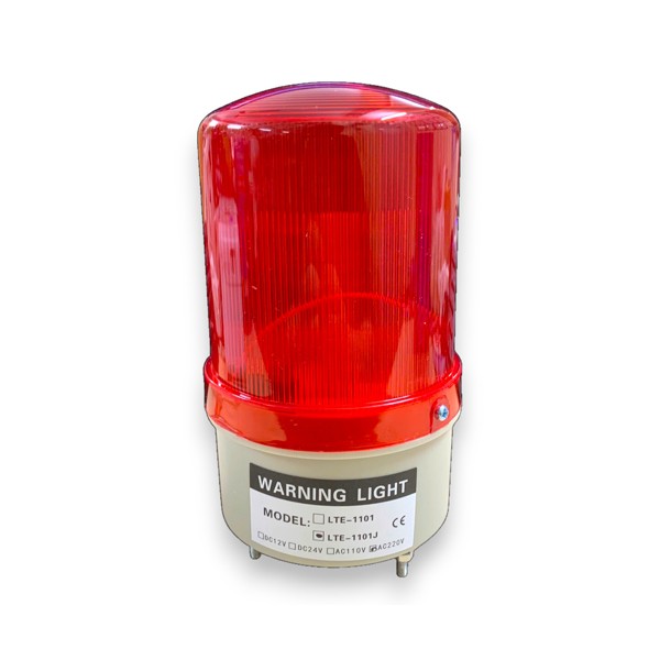 Đèn quay cảnh báo loại 220v có còi âm thanh cảnh báo
