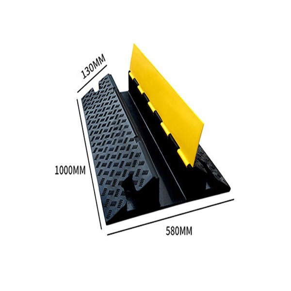 Gờ cao su bảo vệ luồn dây điện ngầm 002 chịu lực 50 tấn