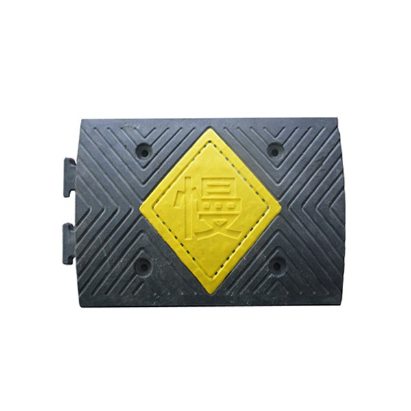 Gờ giảm tốc cao su chiều dài 50cm chịu lực 80 tấn