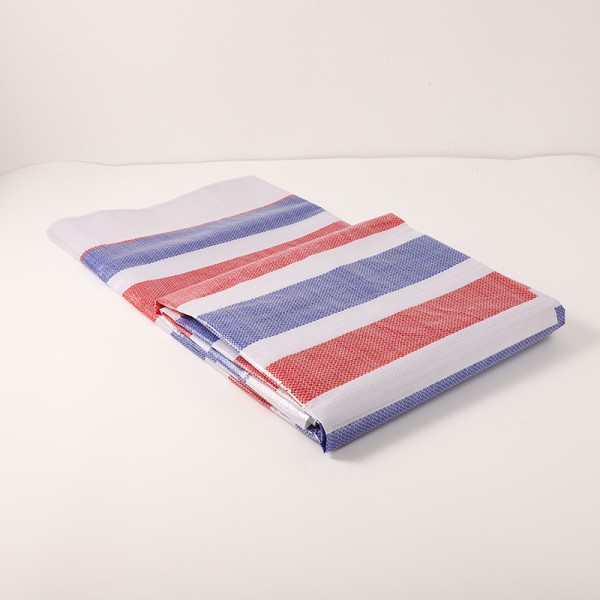 Bạt kẻ xây dựng, bạt dứa, bạt sọc đỏ xanh trắng bán theo mét dài