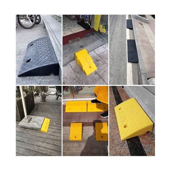  Bục nhựa lên xuống vỉa hè 001 cho xe ô tô, xe máy