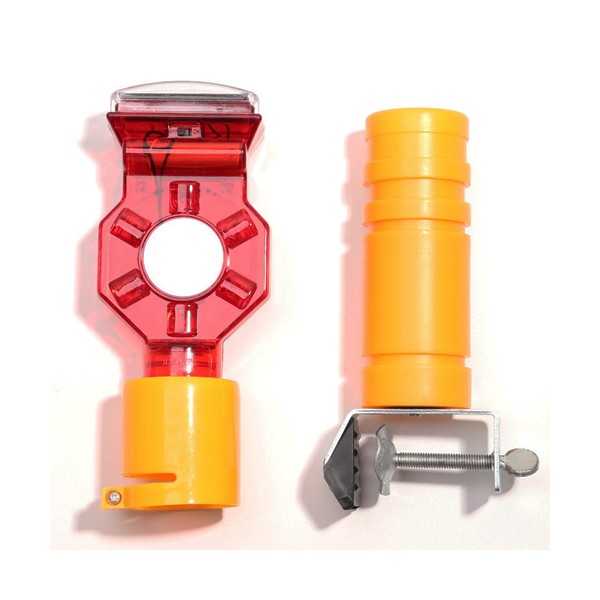 Đèn cảnh báo hoa mai dùng năng lượng mặt trời