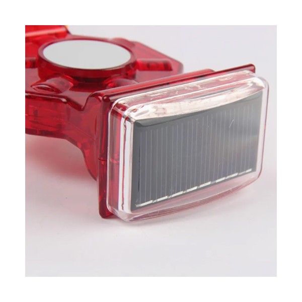 Đèn cảnh báo hoa mai dùng năng lượng mặt trời