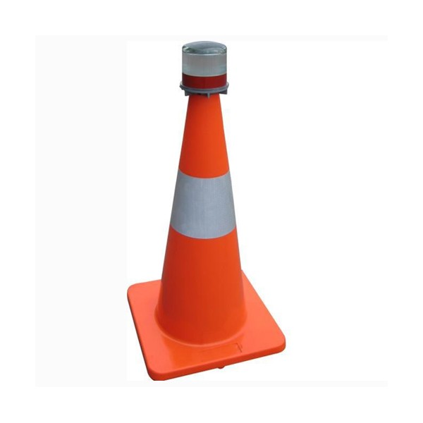 Đèn cảnh báo 050s cắm cột, cắm cọc tiêu, dùng năng lượng mặt trời