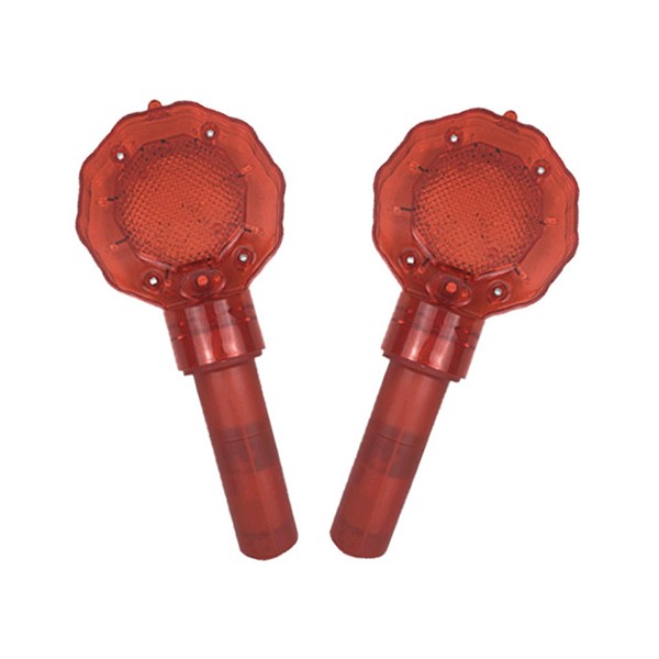 Đèn cánh báo hình tròn hoa mai cắm cột, cắm cọc hoặc cầm tay