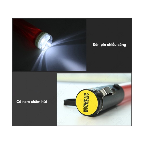 Gậy chỉ huy, gậy điều hướng giao thông 26cm 2 màu