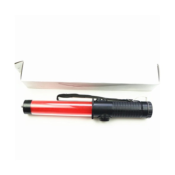 Gậy đèn chỉ huy, gậy điều hướng giao thông 26cm có còi