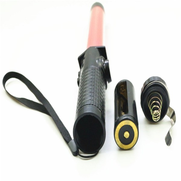 Gậy đèn chỉ huy, gậy điều hướng giao thông 26cm có còi