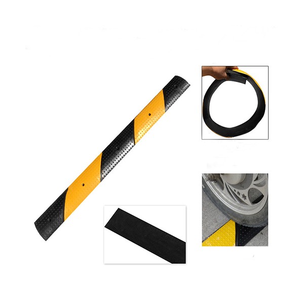 Gờ giảm tốc cao su dùng giảm tốc độ xe máy chịu lực 5 tấn