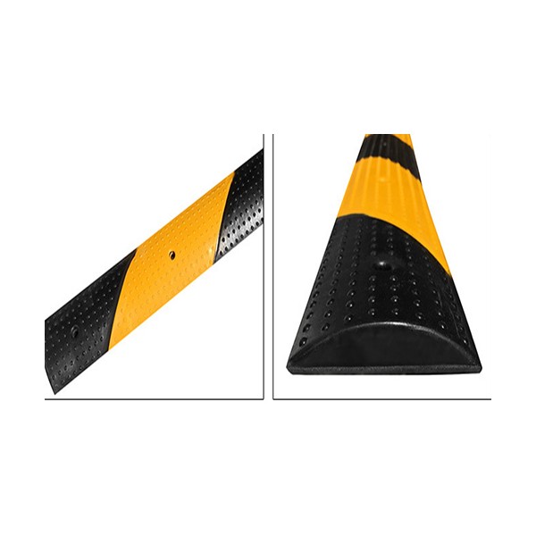 Gờ giảm tốc cao su dùng giảm tốc độ xe máy chịu lực 5 tấn