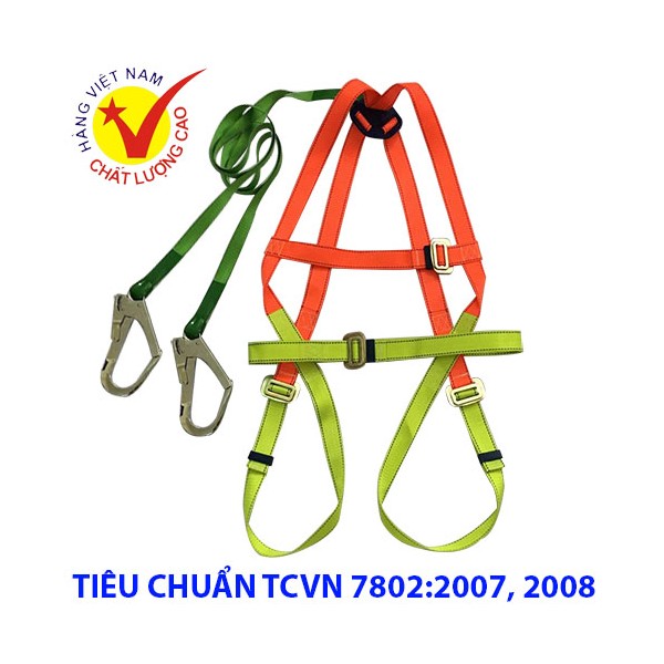 Dây đai an toàn toàn thân 2 móc lớn Tenma