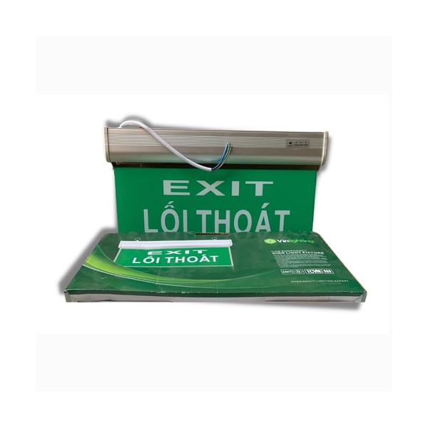 Đèn exit chỉ dẫn thoát hiểm lối thoát, cao cấp