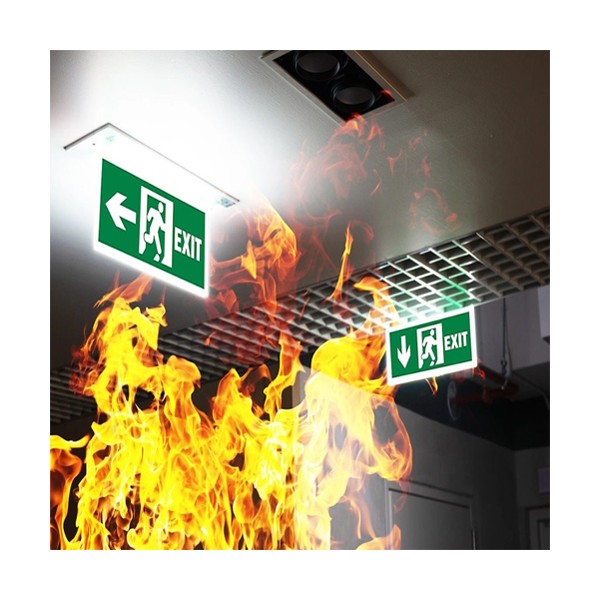 Đèn chiếu sáng exit kết hợp sự cố combo 1 đèn 2 công dụng đảm bảo yếu tố chiếu sáng phát tín hiệu tốt