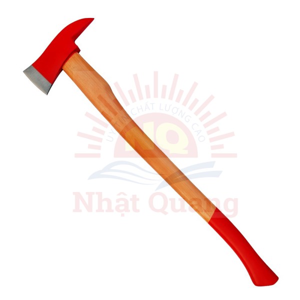 Rìu phá dỡ pccc phòng cháy chữa cháy nặng 2kg chiều dài 90cm có đầu bọc cao su