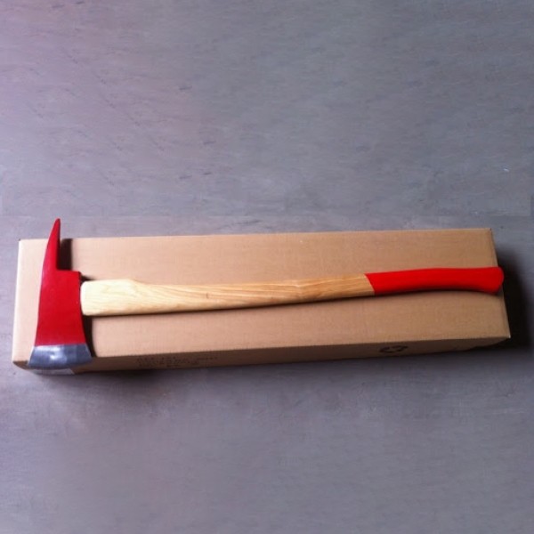 Rìu phá dỡ pccc phòng cháy chữa cháy nặng 2kg chiều dài 90cm có đầu bọc cao su