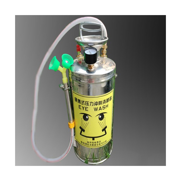 Bồn rửa mắt inox khẩn cấp di động 10 lít
