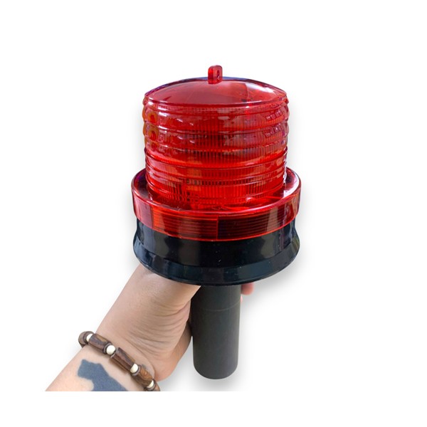 Đèn cảnh báo năng lượng mặt trời cắm cọc đa năng