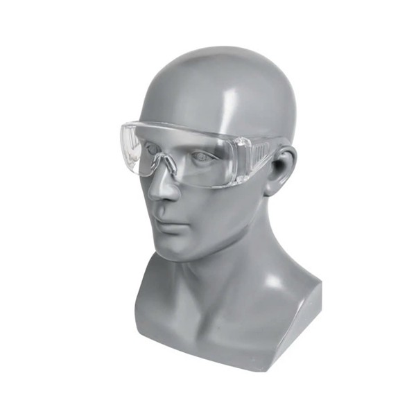 Kính bảo hộ trong suốt 4 chiều, bảo vệ toàn diện chống bụi, gió, vi khuẩn