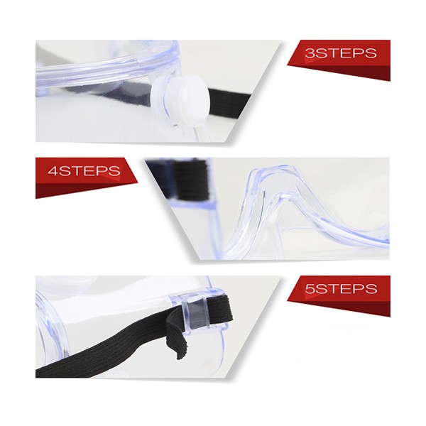 Kính bảo hộ dẻo chống hoá chất 3M 1621