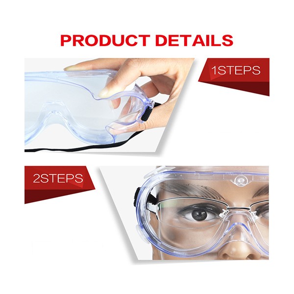 Kính bảo hộ dẻo chống hoá chất 3M 1621