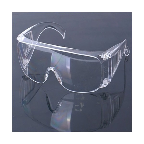 Kính bảo hộ trong suốt 4 chiều, bảo vệ toàn diện chống bụi, gió, vi khuẩn