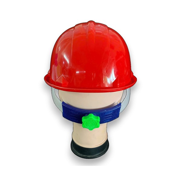 Mũ Bảo Hộ Nhật Quang N30 núm vặn 4 quai màu đỏ không xốp