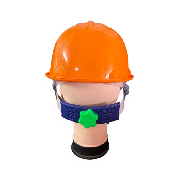 Mũ Bảo Hộ Nhật Quang N30 núm vặn 4 quai màu cam có xốp