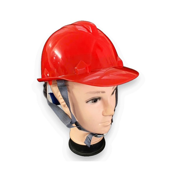 Mũ Bảo Hộ Nhật Quang N30 núm vặn 4 quai màu đỏ không xốp