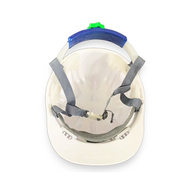 Mũ Bảo Hộ Nhật Quang N30 núm vặn 4 quai màu trắng không xốp