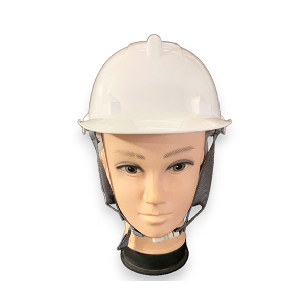 Mũ Bảo Hộ Nhật Quang N30 núm vặn 4 quai màu trắng có xốp