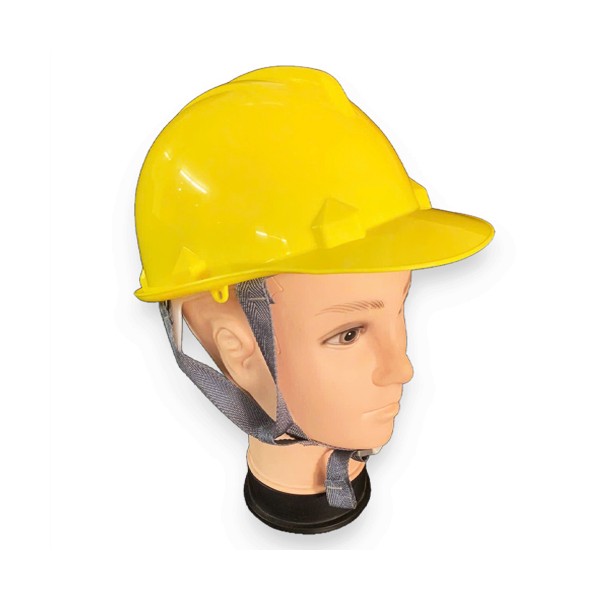 Mũ Bảo Hộ Nhật Quang N30 núm vặn 4 quai màu vàng chanh không xốp