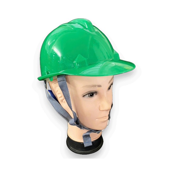 Mũ Bảo Hộ Nhật Quang N30 núm vặn 4 quai màu xanh lá có xốp