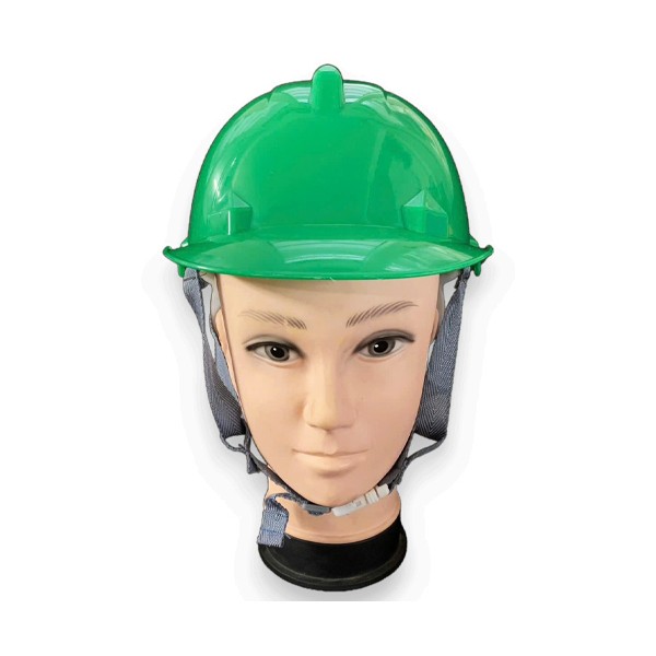 Mũ Bảo Hộ Nhật Quang N30 núm vặn 4 quai màu xanh lá có xốp