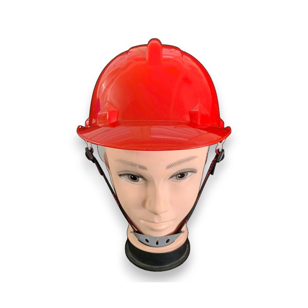  Mũ bảo hộ Nhật Quang N30 núm vặn quai chun màu đỏ có xốp