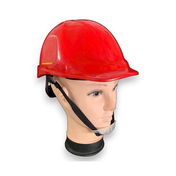 Mũ bảo hộ xuất khẩu Úc màu đỏ có xốp và lỗ thoáng khí 