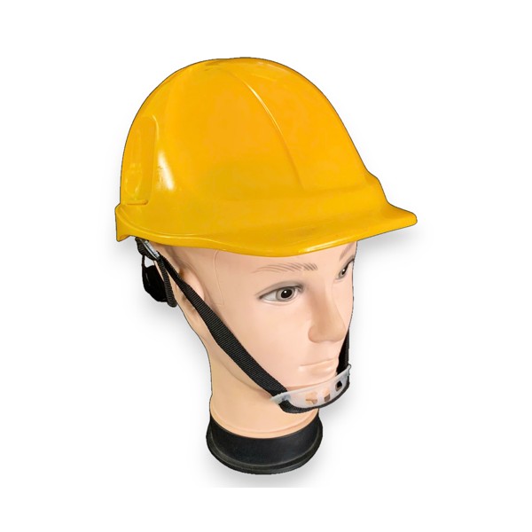 Mũ bảo hộ xuất khẩu Úc màu vàng có xốp và lỗ thoáng khí 