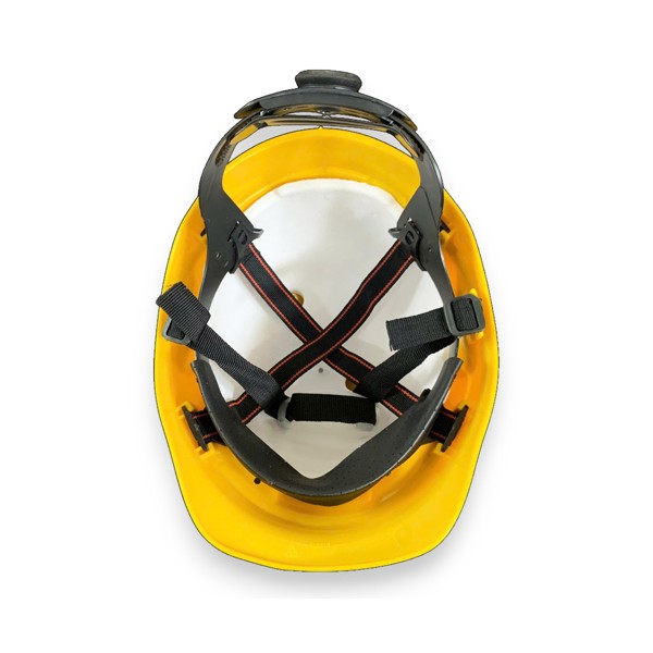 Mũ bảo hộ xuất khẩu Úc màu vàng có xốp và lỗ thoáng khí 