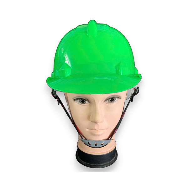 Mũ bảo hộ Nhật Quang N30 núm vặn quai chun màu xanh nõn có xốp