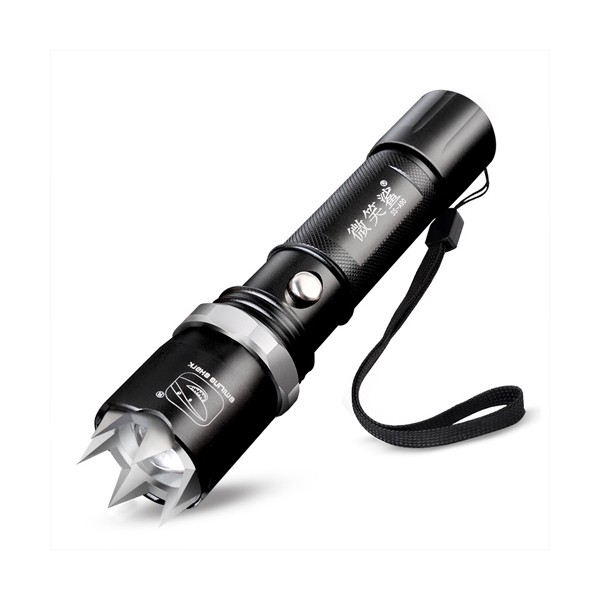 Đèn pin siêu sáng, nhỏ gọn 002 màu đen